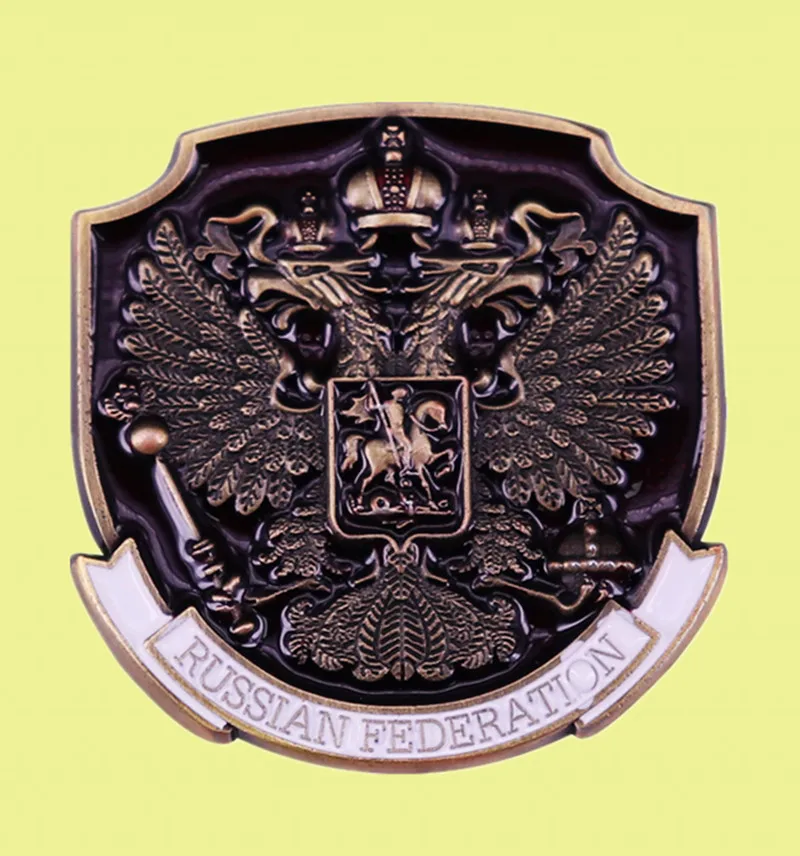 Valstybės Herbas rusijos Federacijos herbas Metalo Pin Ženklelis Kariuomenės Emblema sagė 2