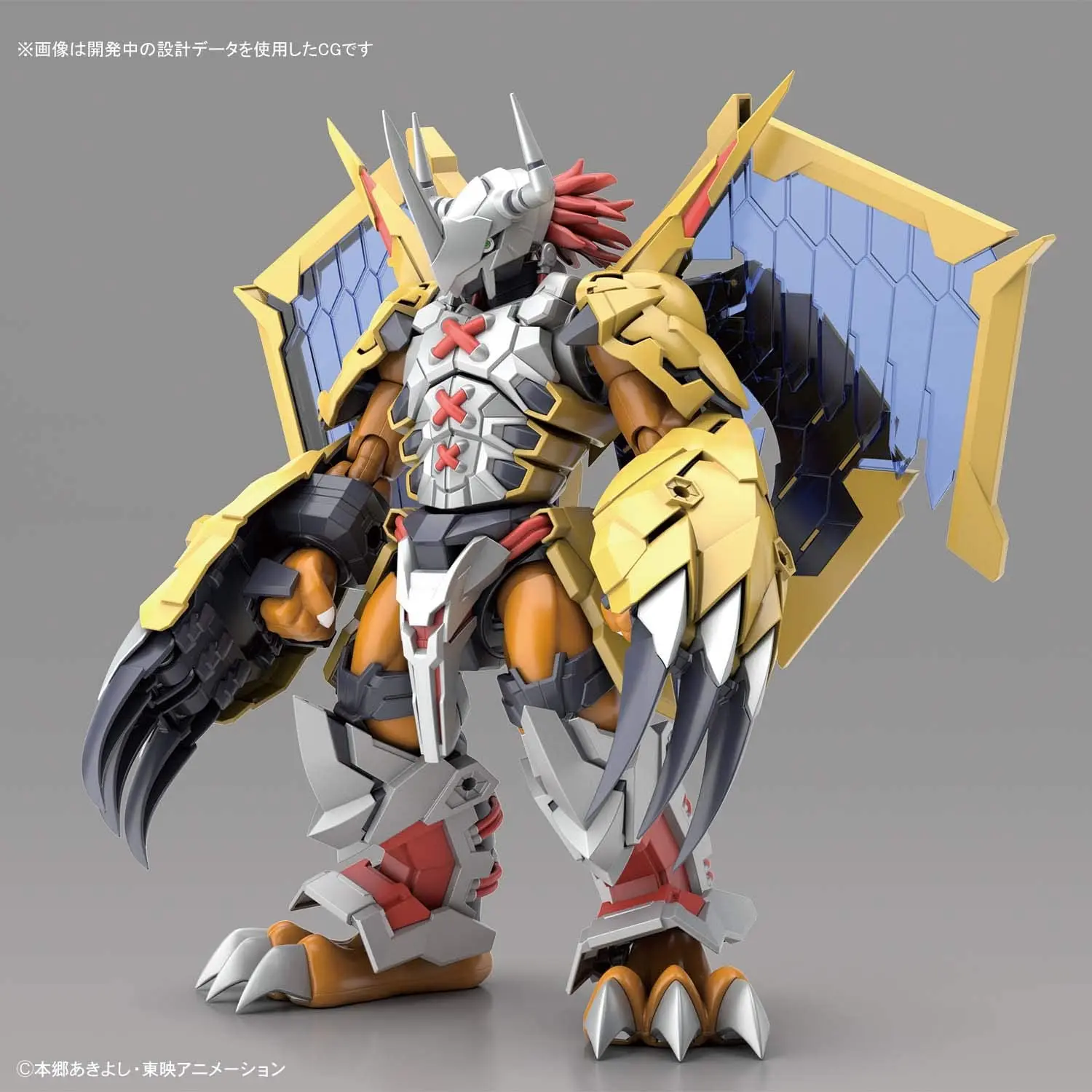 Bandai Digimon Nuotykių Wargreymon (Amplifikuoti) Karo Greymon Dvasios Paveikslas Kyla Standartinė Surinkimo Modelio Rinkinio Žaislai 0