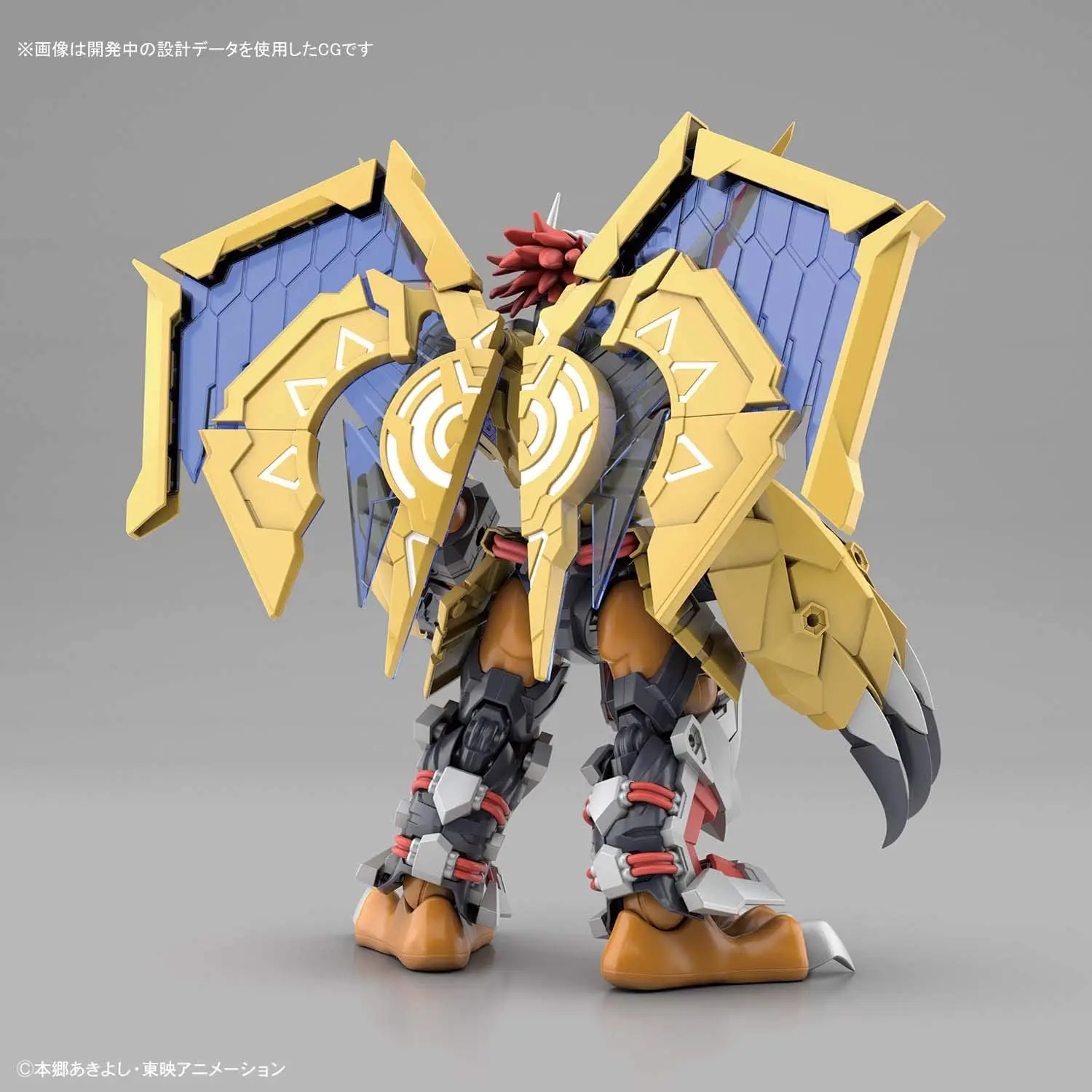 Bandai Digimon Nuotykių Wargreymon (Amplifikuoti) Karo Greymon Dvasios Paveikslas Kyla Standartinė Surinkimo Modelio Rinkinio Žaislai 4