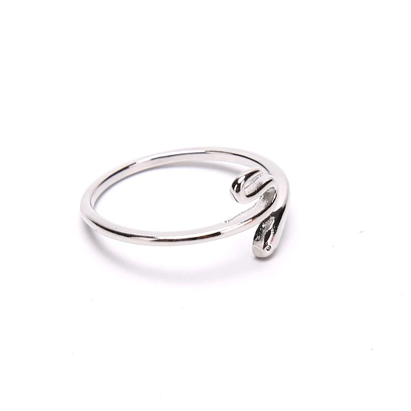 Elegantiškas Gyvatės Formos Atidarykite Reguliuojamas Piršto Žiedą, Moterims Paprastas Žiedas Fine Jewelry Mergina Dovana 0