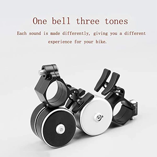Dviračių Bell, Super Garsiai Kalnų Dviratis Dvigubai Bell Dviračių Priedų (Tinka Skersmuo 22mm-24mm) 4