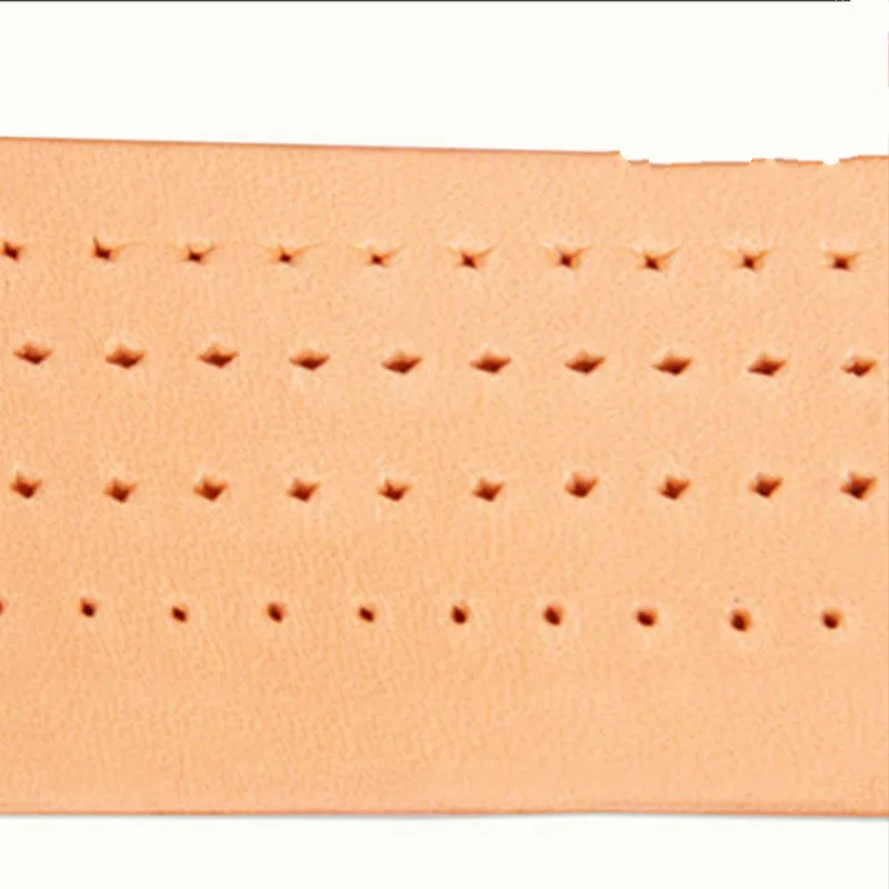 Keičiamų rombo Formos Siūlėmis Yla nustatyti Odos perforacija Siuvimo punch odos hole punch siuvimo priemonės leathercraft 2