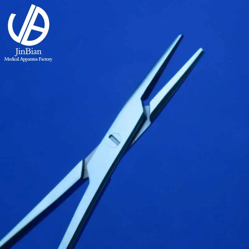 Adatų laikiklis titano lydinio chirurgijos operacinės priemonę Dukart vokų priemonė medicinos 12,5 cm Įspūdingos sandariai adata pincetai 2