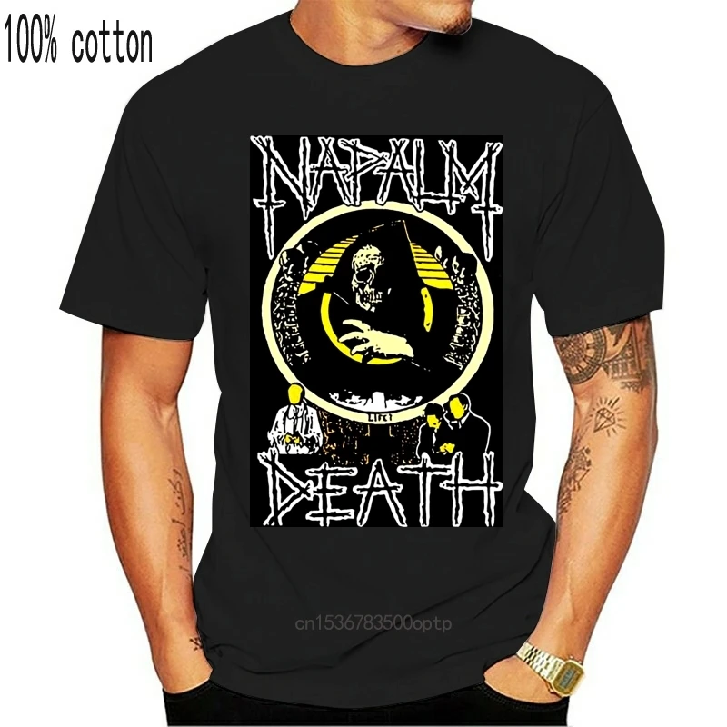 Napalm Death Gyventi Korupcija Juoda Grafito Navy Marškinėliai Visų Dydžių S - 3Xl Streetwear Atsitiktinis Marškinėliai 2
