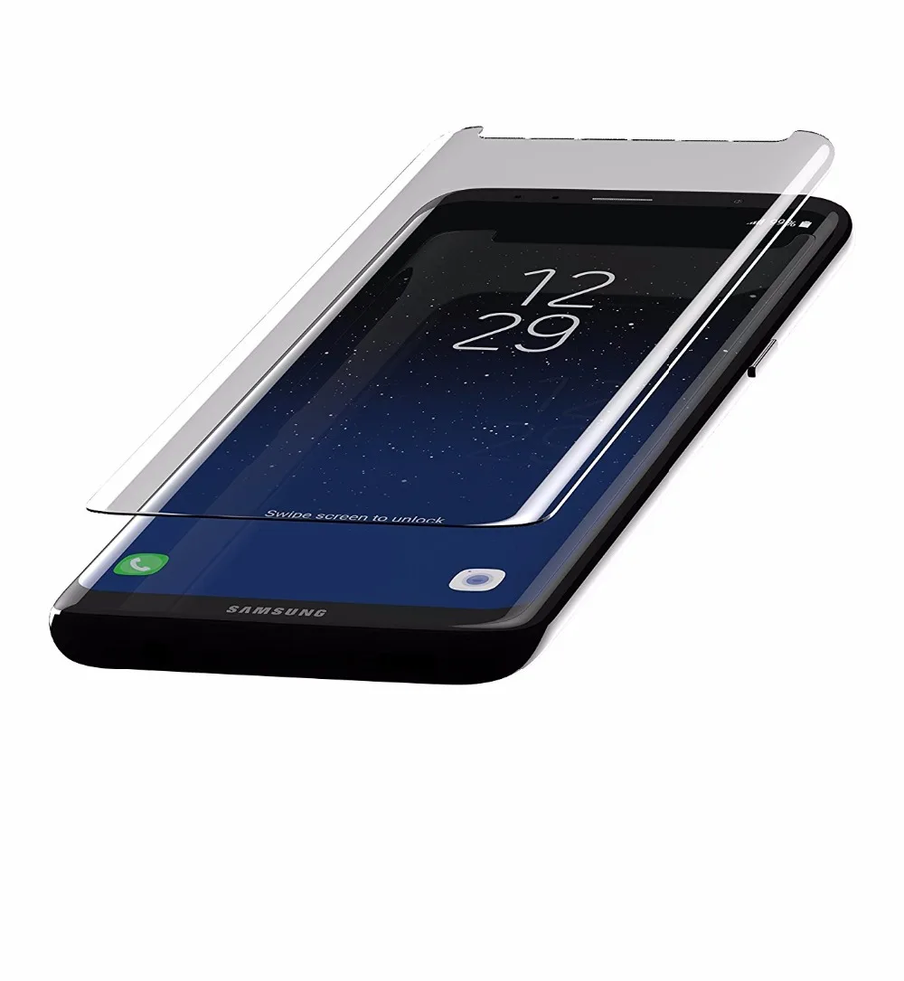 3D S8 S9 Grūdintas Stiklas SAMSUNG S9 Plus Atveju, Draugiškas Screen Protector Filmas Galaxy S8+ 8 Pastaba Stiklo 3
