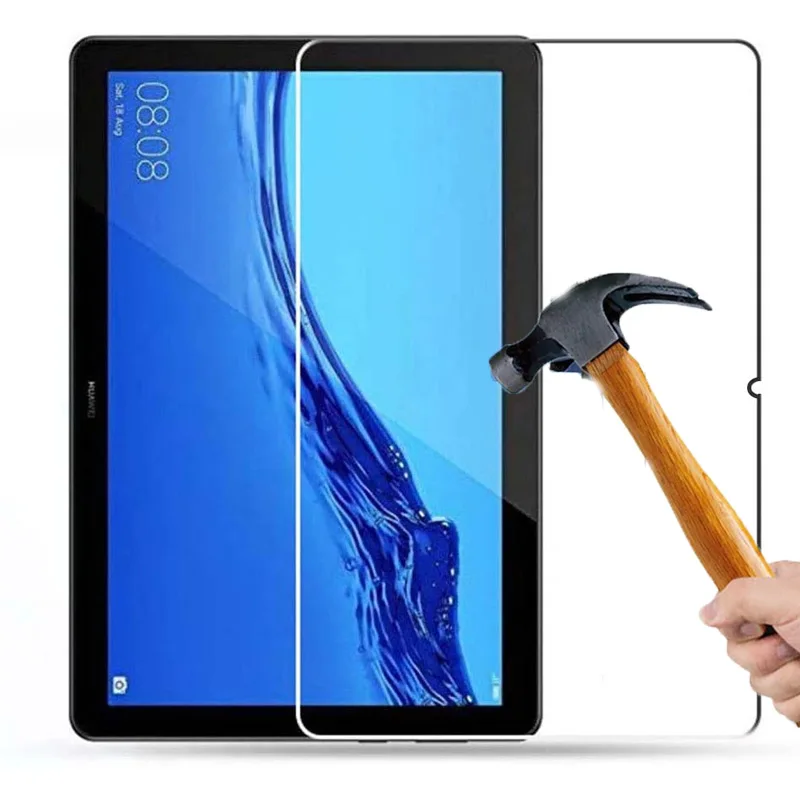 Grūdintas Stiklas Ekrano apsaugos Huawei MediaPad T5 10 AGS2-L09 AGS2-W09 10.1 Colių 2019 Tablet Stiklo Screen Protector Filmas 4