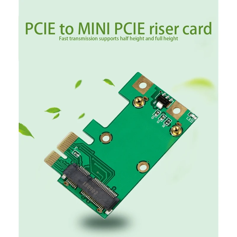 PCIE į Mini PCIE Adapter Kortele, Veiksmingas, Lengvas ir Nešiojamas Mini PCIE su USB3.0 Adapterio Plokštę 4