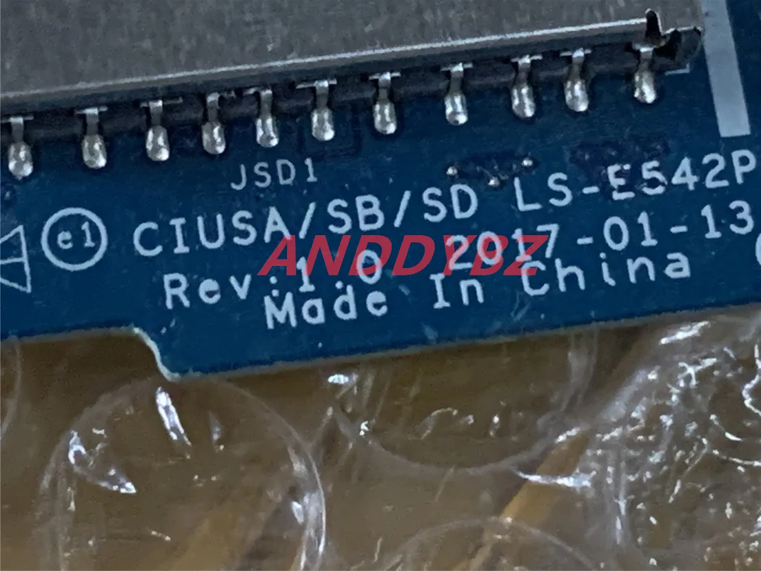 Originalus Lenovo IdeaPad 320s-14ikb USB, SD Reader Valdybos Ls-e542p TESED GERAI 1