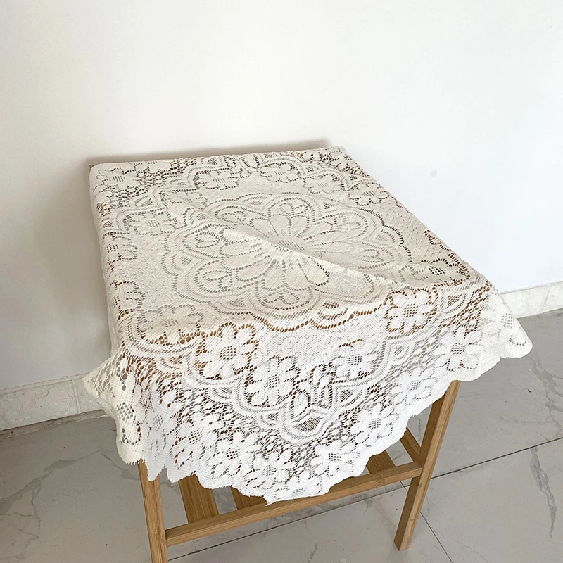 Nertos staltiesės naktiniai padengti audiniai dulkėms trinkelėmis retro art home kavos staliukas placemat 3