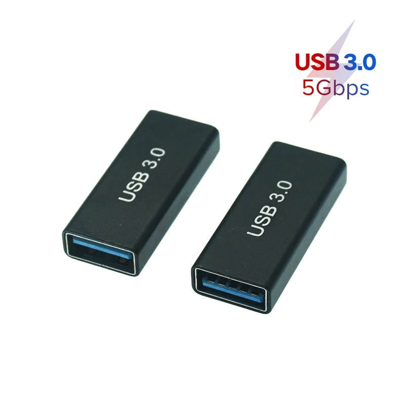 NAUJAS 5Gbps USB 3.0 Vyrų į Vyrų, Moterų USB3 Adapteris.0 ESU, kad AF Jungtis Jungtis Extender Konverteris, skirtas nešiojamas KOMPIUTERIS 0