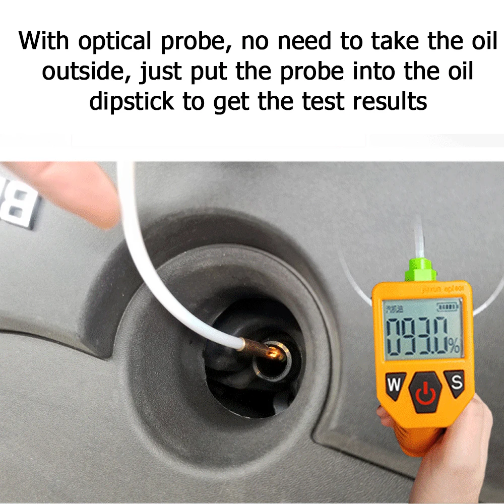Kišeninis Skaitmeninis Variklio Alyva Testeriai Auto Patikrinkite Alyvos Kokybės Detektorius LED Ekranas, Dujų Analizatorius Automobilio Testavimo Įrankiai 0