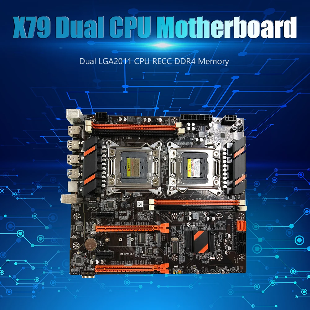 2021 Nauja 32GB DDR3 ECC REG Atminties Nustatyti X79 Dual CPU Desktop PC motininę Plokštę LGA 2011 DDR3 SATA PUBG Žaidimų Mainboard 2