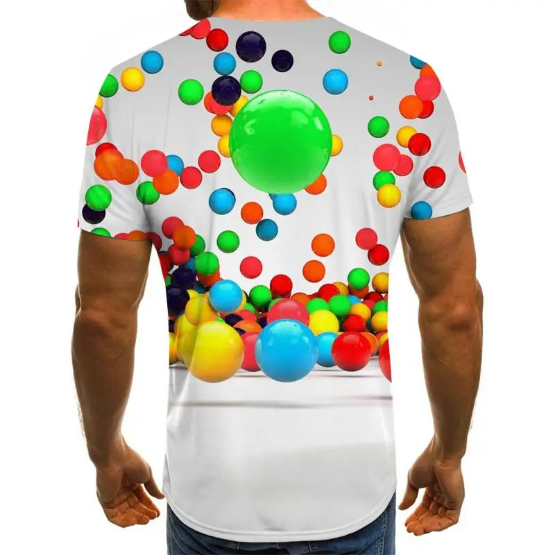 2021 Nauji vyriški/moteriški marškinėliai Trumpas rankovėmis T-shirt Spausdinimas 3dt Marškinėliai Atsitiktinis Hip-hop 3d Spausdinimo T-shirt Viršuje XXS-5XL Sportas 2