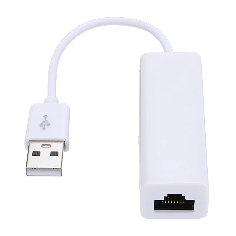 USB 2.0 į RJ45 LAN Ethernet Adapteris Keitiklis Kabelis Tinka MacBook Air Nešiojamas KOMPIUTERIS Didelės Spartos USB 2.0 Adapteris, Splitter Hub 2