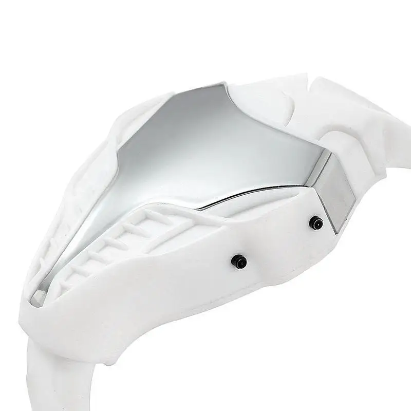 LED vyriški Digi Kobra Trile Dial Silikono Sporto Laikrodžiai 1