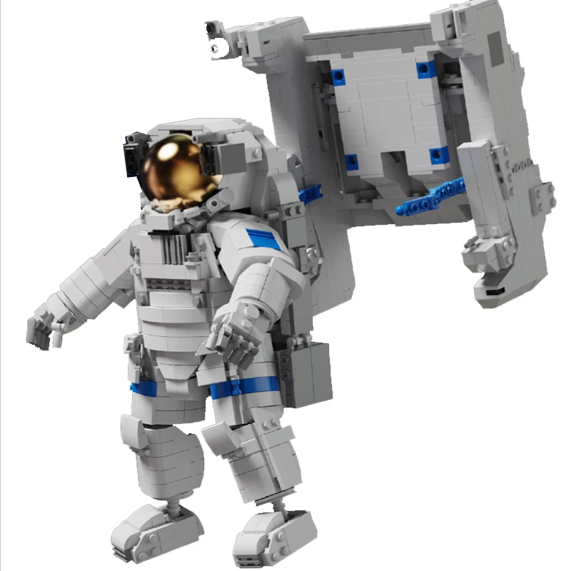 Sandėlyje SS Miesto Maršrutiniai Palydovinės Kosminės Stoties Astronautas Saturnas Blokai Astronautas Duomenys Plytos Vaikų Žaislai Dovana 3