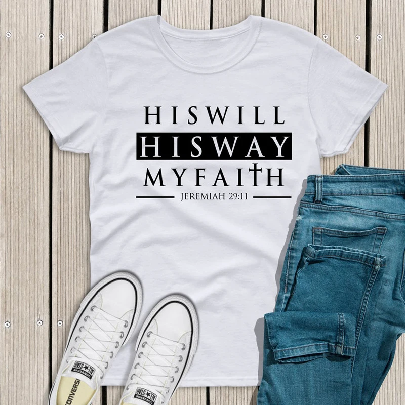 Jo Jo, kaip Mano Tikėjimas Jeremijo 29:11, T-marškinėliai, Unisex Raštų Krikščionių Marškinėlius Atsitiktinis Moterų Jėzus Biblijos Stichijos Top Marškinėliai 0
