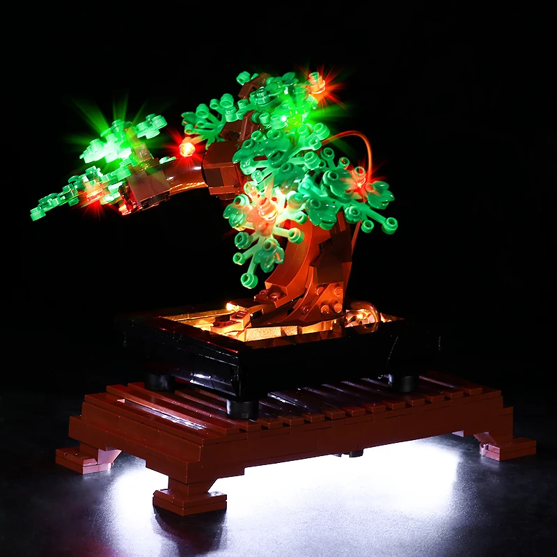 LED Šviesos Iki Rinkinys Lego Bonsai 10281 Suderinama Su Bonsai Modelis Apšvietimo Žaislai (Tik LED Šviesos Komplekte) 1