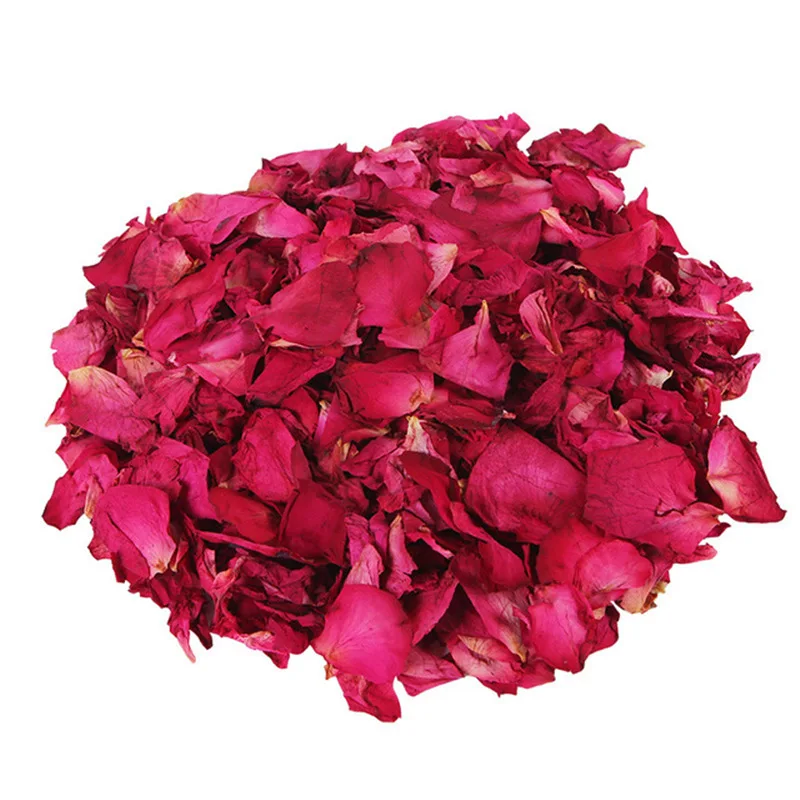 50g /100g Natūralūs džiovinti rožių žiedlapiai džiovintos gėlės vestuvėms, Gėlės namuose vonios mirkymas footbath 1