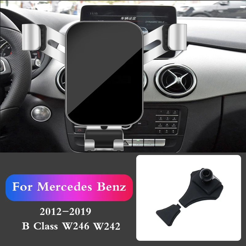 Automobilio, Mobiliojo Telefono Laikiklis, Skirtas Mercedes Benz W246 W242 B Klasės 2012-2019 Stovai, Stendas GPS Svorio Navigacijos Laikiklis Priedai 1