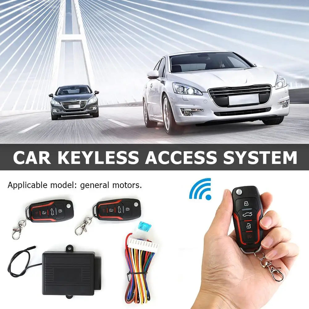 Auto Keyless Signalizacijos Sistema, Centrinis Užraktas Rinkiniai Karšto Pardavimo Valdymo Dėžutė Klasikinis Subtilus CK009 Automobilio Nuotolinio Centrinio Durų Užrakto 2