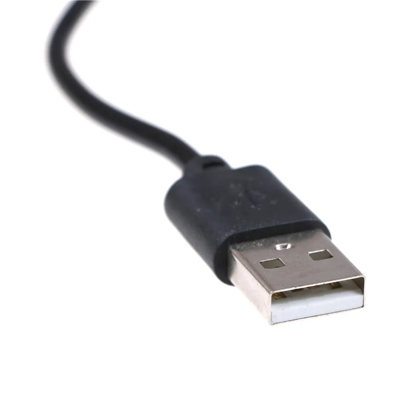 USB 2.0 A Male Į 3-Pin/4-Pin Jungties Adapterio Kabelis, Skirtas 5V Kompiuteris PC Ventiliatorius 1