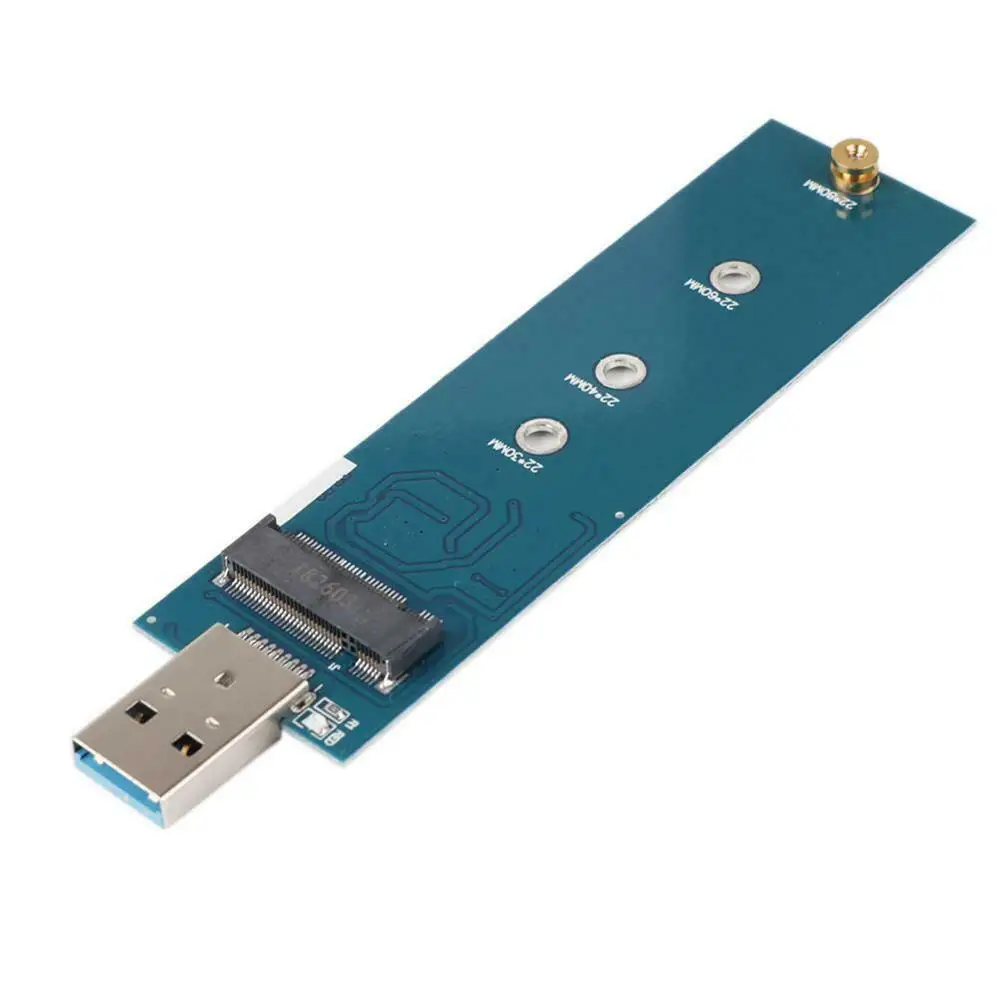 M. 2 į USB adapteris USB 2280 M2 kietojo kietajame diske ngff konverteris SSD kortelių skaitytuvą, kortelę 0