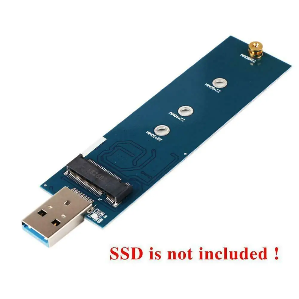 M. 2 į USB adapteris USB 2280 M2 kietojo kietajame diske ngff konverteris SSD kortelių skaitytuvą, kortelę 2