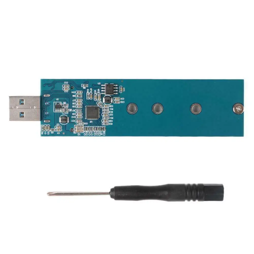 M. 2 į USB adapteris USB 2280 M2 kietojo kietajame diske ngff konverteris SSD kortelių skaitytuvą, kortelę 3