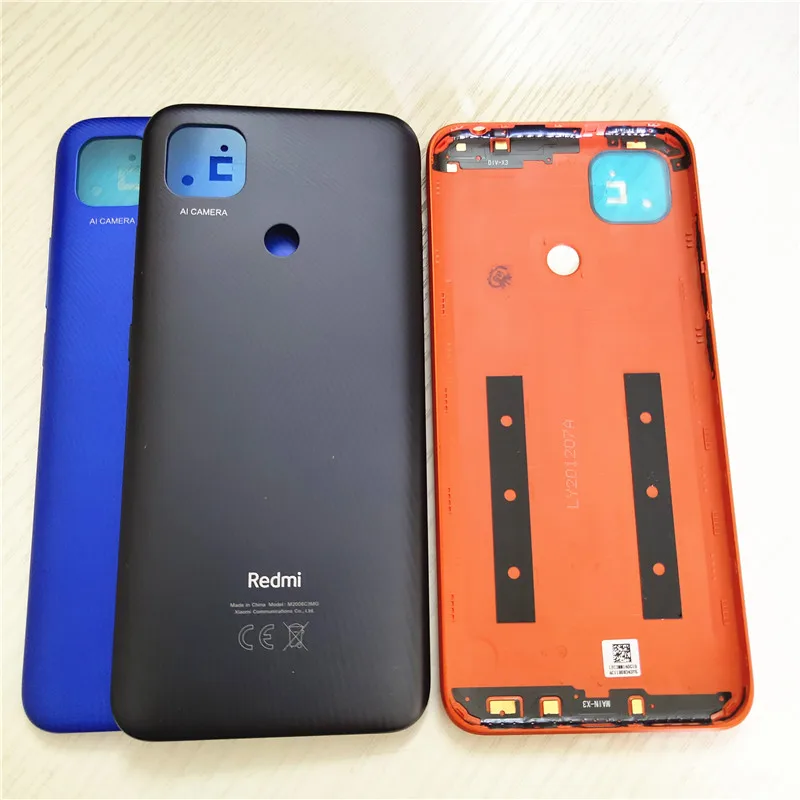 Originalus Naujas Xiaomi Redmi 9C Atgal Baterijos Dangtelis Galinis Būsto Duris Atveju, Pakeitimas, Remontas, Atsarginės Dalys 1