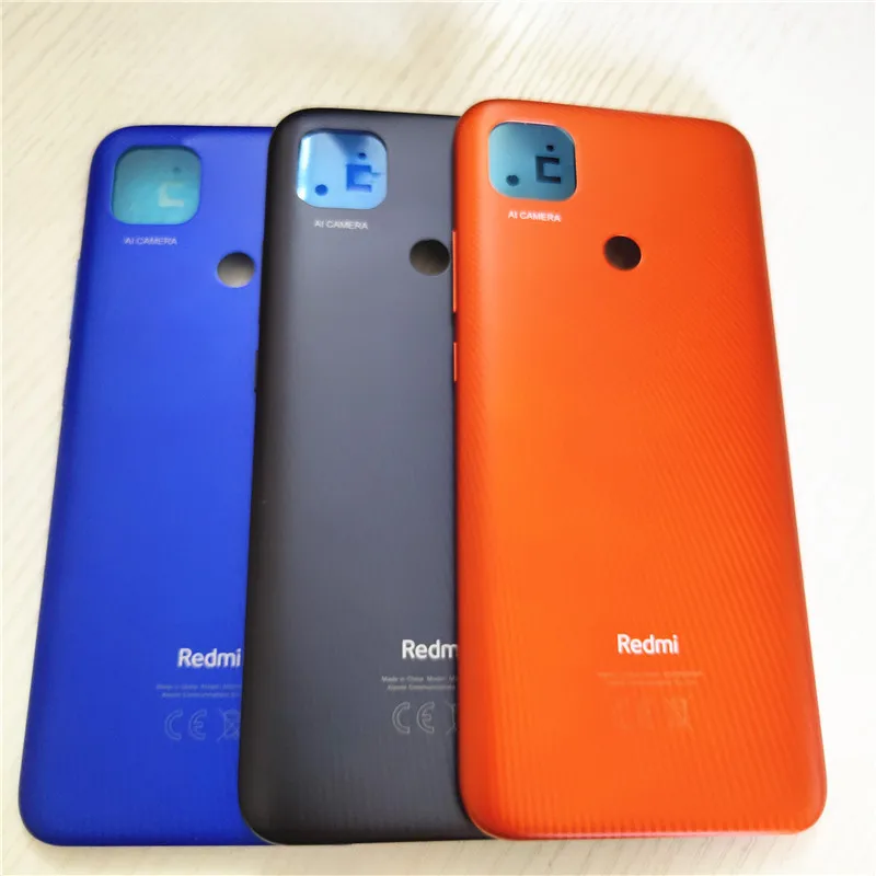 Originalus Naujas Xiaomi Redmi 9C Atgal Baterijos Dangtelis Galinis Būsto Duris Atveju, Pakeitimas, Remontas, Atsarginės Dalys 3