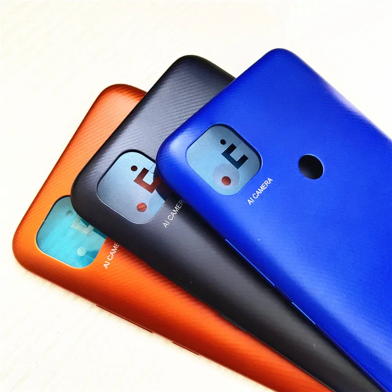 Originalus Naujas Xiaomi Redmi 9C Atgal Baterijos Dangtelis Galinis Būsto Duris Atveju, Pakeitimas, Remontas, Atsarginės Dalys 5