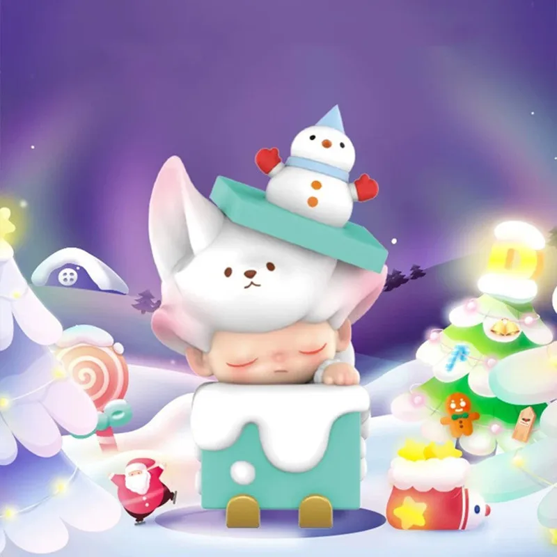 Specifinio Pobūdžio Dimoo Kalėdų Seriją Pradėjo Aklas Lauke Kawaii Žaislai, Lėlės Mielas Anime Paveikslas Dovanų 1