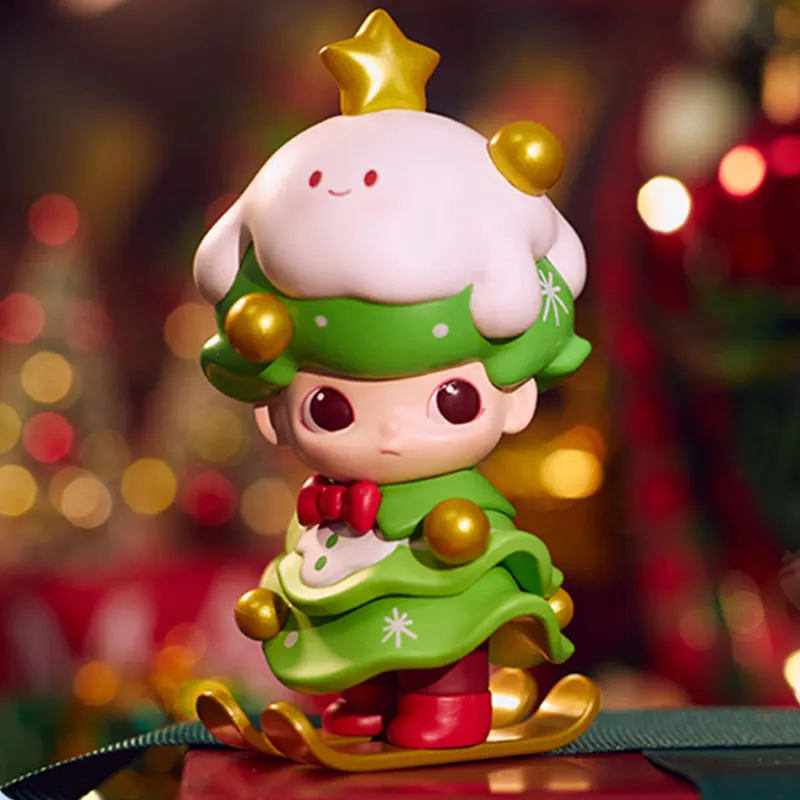 Specifinio Pobūdžio Dimoo Kalėdų Seriją Pradėjo Aklas Lauke Kawaii Žaislai, Lėlės Mielas Anime Paveikslas Dovanų 3