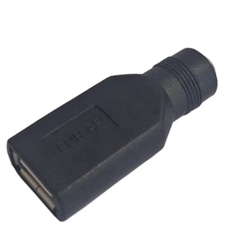 5.5*2.1 mm DC Moterų maitinimo Lizdas USB 2.0 type A Male Plug Moterų Jack lizdas 5V DC Maitinimo Kištukai 
