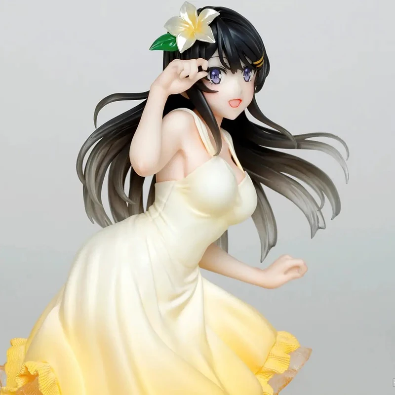 Judai 20cm Originalus Taito Anime Aobuta Sakurajima Mai Vasaros Suknelė Ver Mai Senpai PVC Veiksmų Skaičius, Surinkimo Modelis Lėlės, Žaislai 1