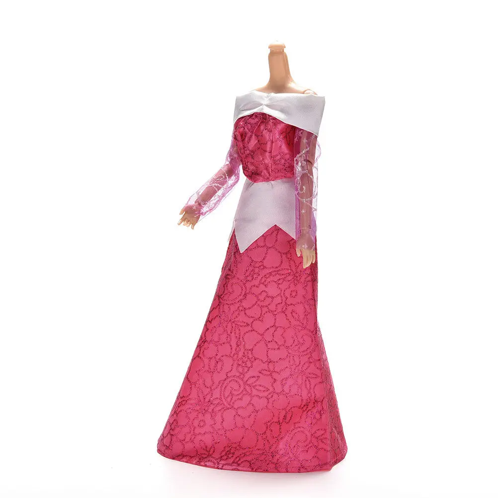Pizies Pasakos Suknelė Kopijuoti Miegančioji Gražuolė Aurora Drabužiai, Apranga Lėlės Kurhn Žaislas Padažu Princesė Vestuvių Suknelė 2