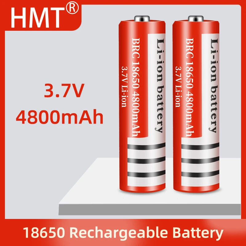 18650 Baterija įkraunama ličio baterija 4800mAh 3.7 V, Li-ion baterija žibintuvėlį, Fakelą 18650 Baterijas GTL EvreFire 1