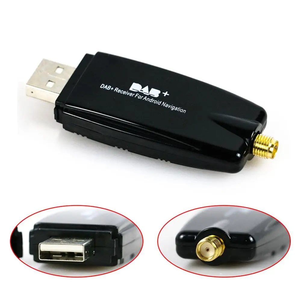 DAB+ Antena su USB Adapteris Imtuvas, skirta 