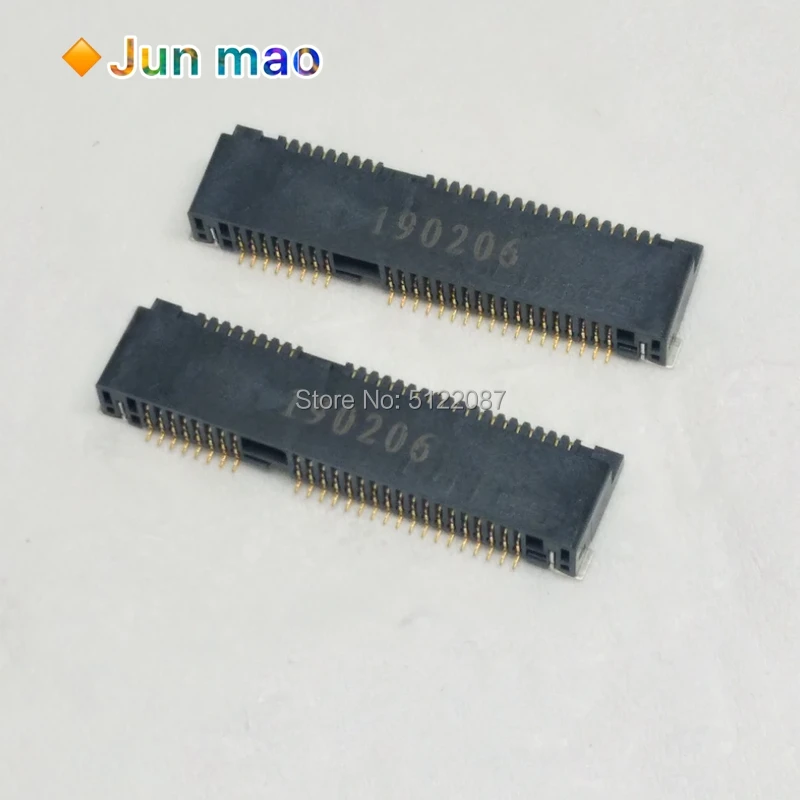 10vnt/Daug Aukštis 4mm MINI PCIE MINIPCIE originalus lizdas msata jungtis lizdas, jungtis denio 52P 0