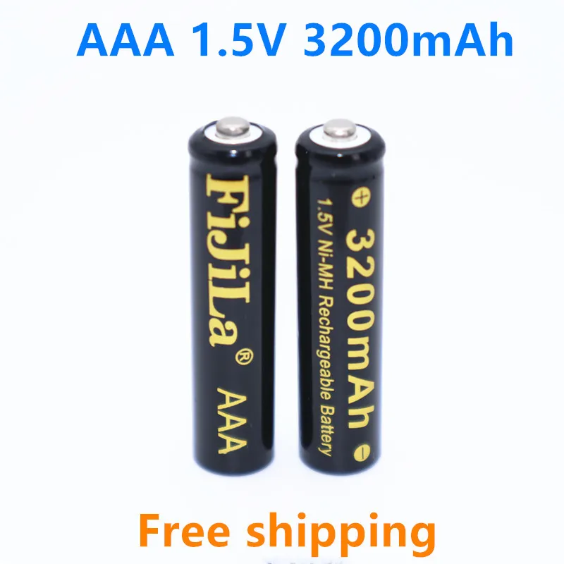 4-20PCS 1,5 V AAA tipo įkraunama baterija, 3200mAh AAA 1,5 V Naujus Šarminis akumuliatorius led šviesos žaislas MP3-ilgas gyvenimas 0