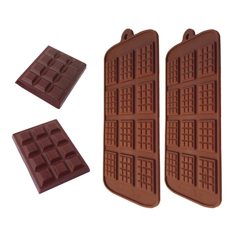 12 schokolade Silikon Formos Minkštas Patisserie Pelėsių Kuchen Modus Dekoration Backen Zubehr 2
