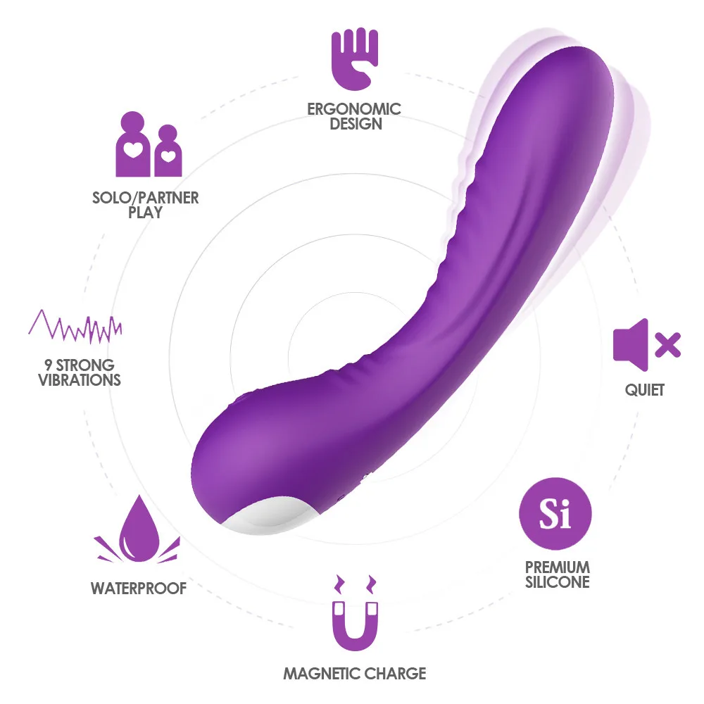 G Spot Vibratorių Vibratorius Klitorio Stimuliatorius Massager Masturbator Erotinių Prekių, Produktų, Sekso Žaislai, Moteris, Suaugusiems Dildo Sekso Parduotuvė 0