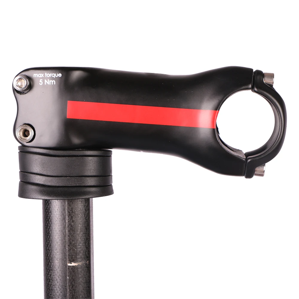 Aerodinaminis dviračių Tarpiklis Kelių MTB dviratį integruotas aero už 28.6 mm, 1 1/8 dviračio rankenos kamieninių naudoti 4