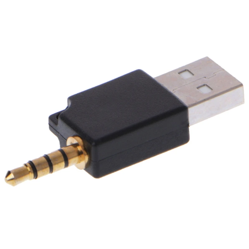 3,5 mm USB 2.0 Male Aux Papildomas Adapteris, Skirtas Apple iPod Shuffle 1-osios, 2-osios MP3 K1KF 1