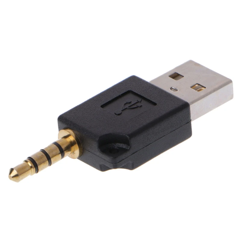 3,5 mm USB 2.0 Male Aux Papildomas Adapteris, Skirtas Apple iPod Shuffle 1-osios, 2-osios MP3 K1KF 5