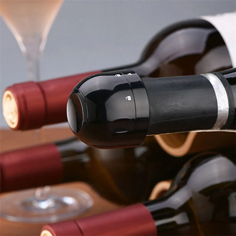 Silikono Uždaromos Vyno Kamštis Šampano Butelis Vakuuminės Raudonas Vynas Dangtelis Kamštis Alaus Virtuvės Šalies Barai Priėmimo Įrankiai 1