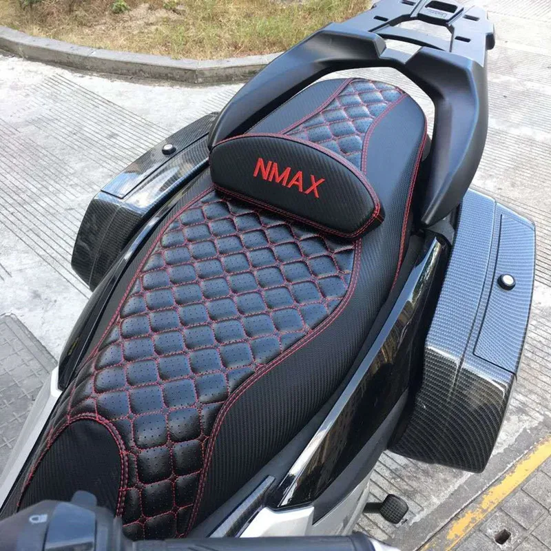 Modifikuotas motociklo patogus nmax155 nmax sėdynės sėdynės pagalvėlė pad mat atlošas už yamaha nmax155 nmax125 nmax150 2016-2019 3