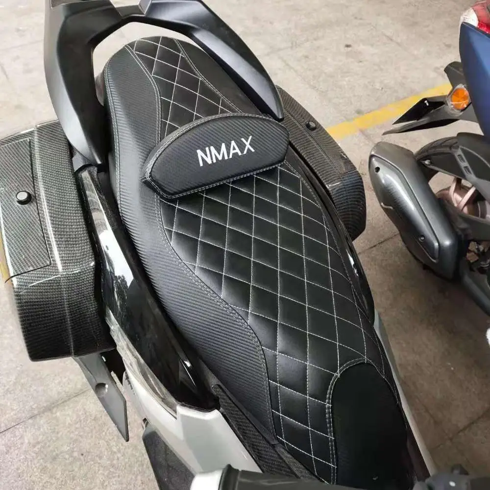 Modifikuotas motociklo patogus nmax155 nmax sėdynės sėdynės pagalvėlė pad mat atlošas už yamaha nmax155 nmax125 nmax150 2016-2019 4