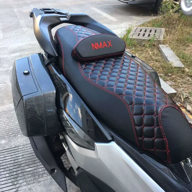 Modifikuotas motociklo patogus nmax155 nmax sėdynės sėdynės pagalvėlė pad mat atlošas už yamaha nmax155 nmax125 nmax150 2016-2019 5
